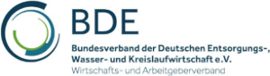 BDE - Bundesverband der Deutschen Entsorgungs-, Wasser- und Kreislaufwirtschaft e.V.-Logo