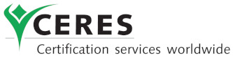 CERES - CERtification of Environmental Standards GmbH-Logo