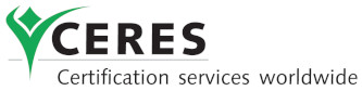 CERES - CERtification of Environmental Standards GmbH-Logo