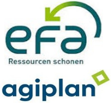 agiplan public GmbH f&uuml;r die Effizienz-Agentur NRW -Logo