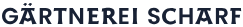 G&auml;rtnerei Scharf-Logo