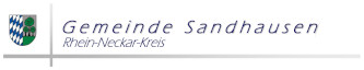 Gemeinde Sandhausen-Logo