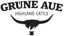 Grüne Aue Highland Cattle-Logo