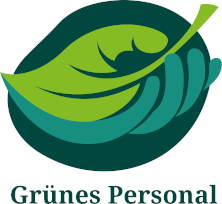 Grünes Personal-Logo