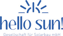 hello sun! Gesellschaft für Solarbau mbH-Logo