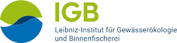 Leibniz-Institut für Gewässerökologie und Binnenfischerei (IGB) im Forschungsverbund Berlin e.V.-Logo
