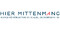 Hier Mittenmang-Logo