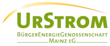 UrStrom BürgerEnergieGenossenschaft Mainz eG-Logo
